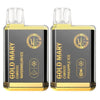 Gold Mary GM600 Disposable Vape Puff Bar Pod Pack of 10 - The Puff Club